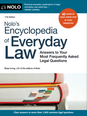 cover image of Nolo's Encyclopedia of Everyday Law